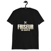 Friseur in Rente - Geschenk Shirt — Black