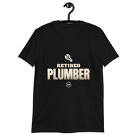 Retired Plumber 2026 - Gift T-Shirt — Black