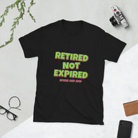 Retired Chef 2026 - Not Expired Tee — Black