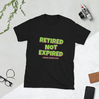 Retired Farmer 2026 - Not Expired Tee — Black