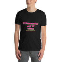 Retired Librarian - Permanently Out Of Office Tee — Black