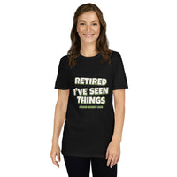Retired Midwife - I've Seen Things Tee — Black