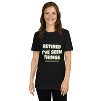 Retired Police Officer - I've Seen Things Tee — Black