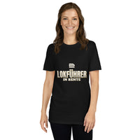 Lokführer in Rente - Geschenk Shirt — Black