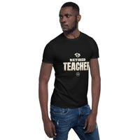 Retired Teacher 2026 - Deluxe Front & Back Tee — Black