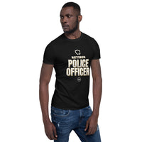 Retired Police Officer 2026 - Deluxe Front & Back Tee — Black