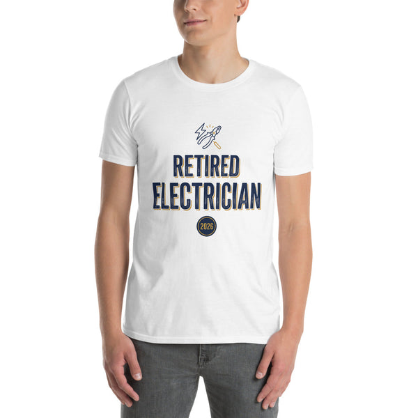 Retired Electrician 2026 — Gift T-Shirt