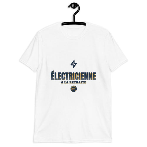 Électricienne à la retraite 2026 - T-shirt cadeau