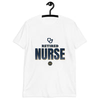 Retired Nurse 2026 - Deluxe Front & Back Tee — White