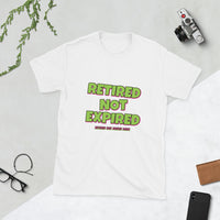 Retired HGV Driver 2026 - Not Expired Tee — White