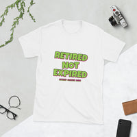 Retired Teacher 2026 - Not Expired Tee — White