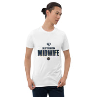 Retired Midwife 2026 - Gift T-Shirt — White