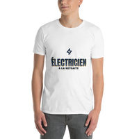 Électricien à la retraite - T-shirt cadeau — White