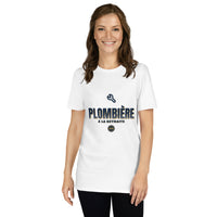 Plombière à la retraite 2026 - T-shirt cadeau — White