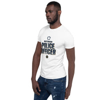 Retired Police Officer 2026 - Deluxe Front & Back Tee — White