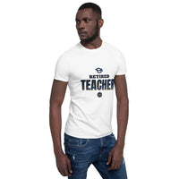 Retired Teacher 2026 - Deluxe Front & Back Tee — White